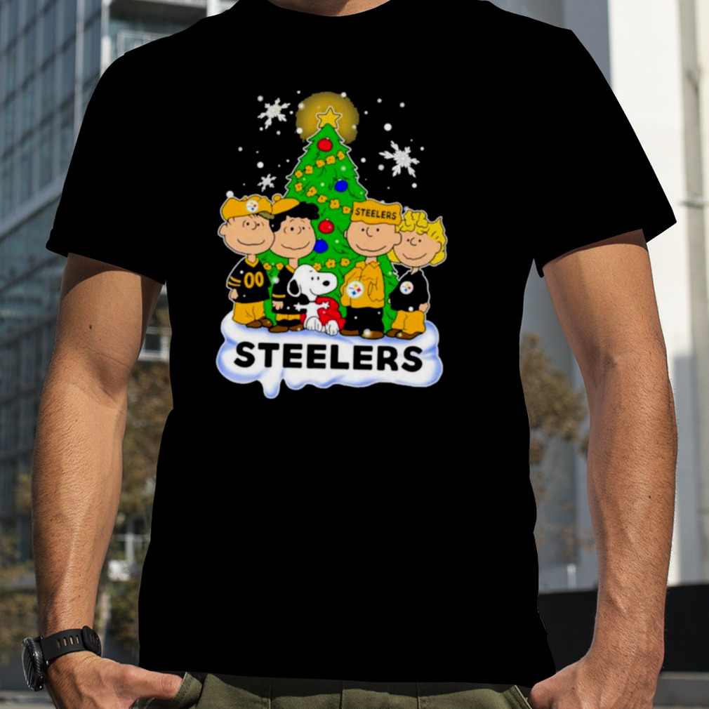PSteelers The Peanuts Christmas Tree Sweatshirt