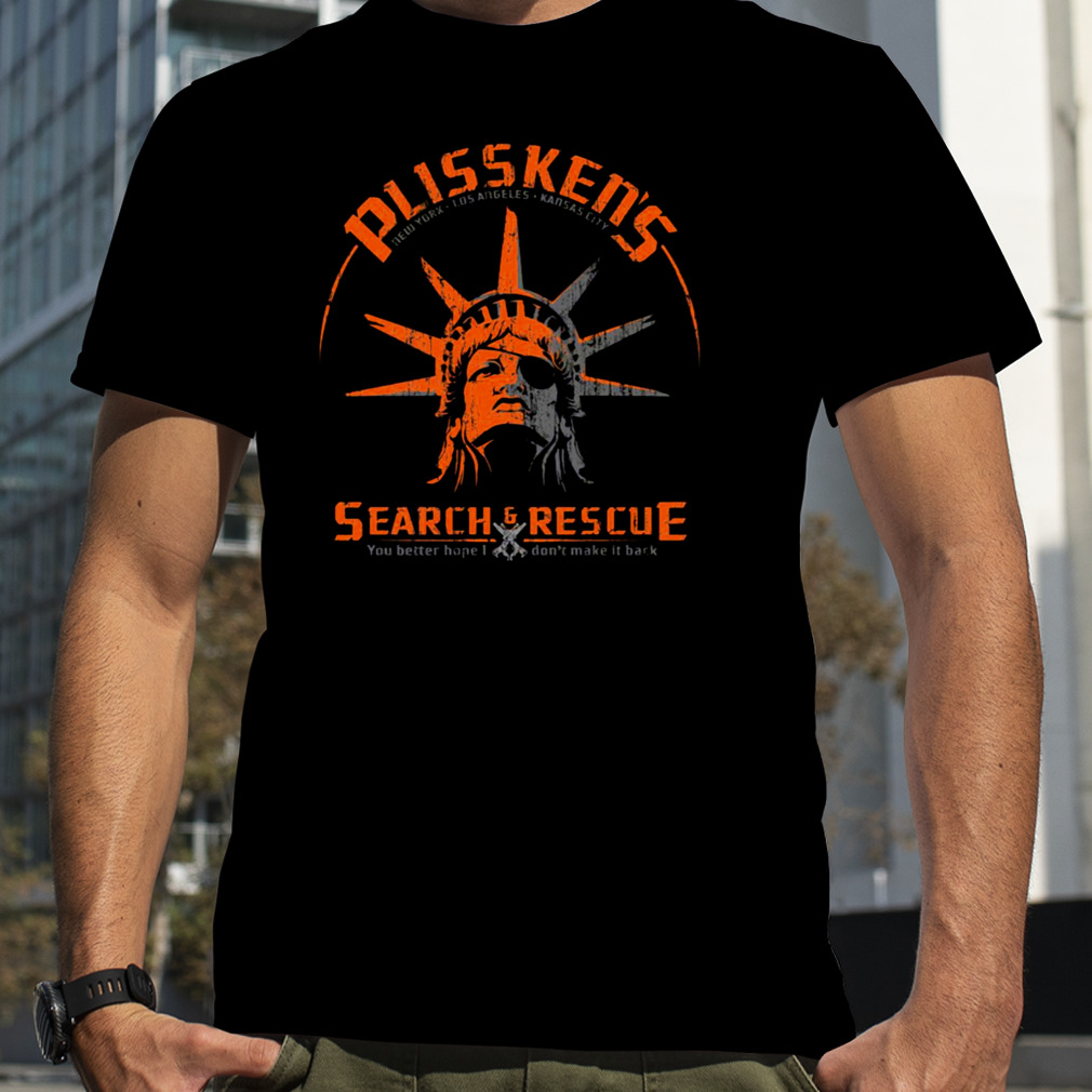 Plissken’s Search And Rescue Snake Plissken shirt