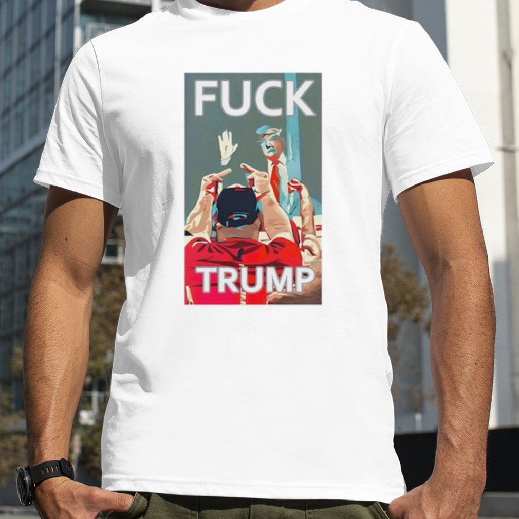 Tim Hannan fuck Trump art shirt