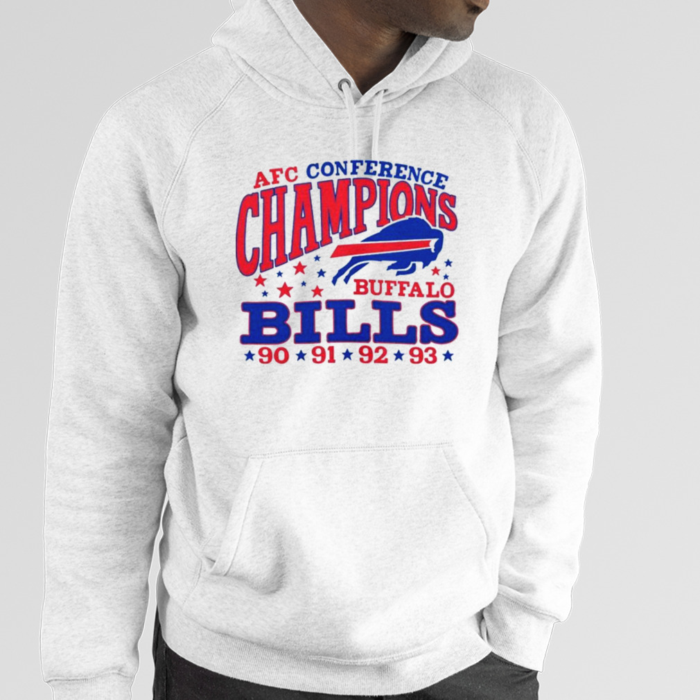 Buffalo Bills 4 time 90 91 92 93 AFC conference champions shirt