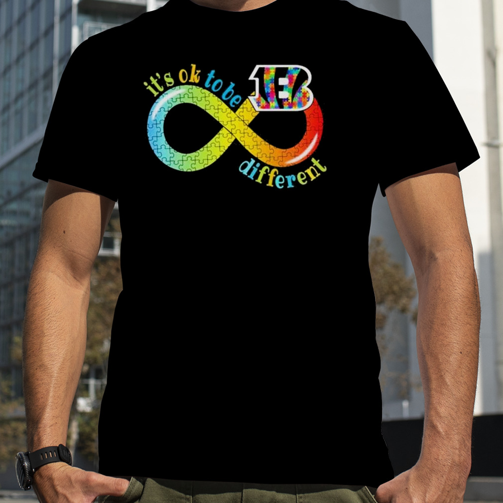 Chicago Bears It’s Ok To Be Different Autism Infinity Shirt