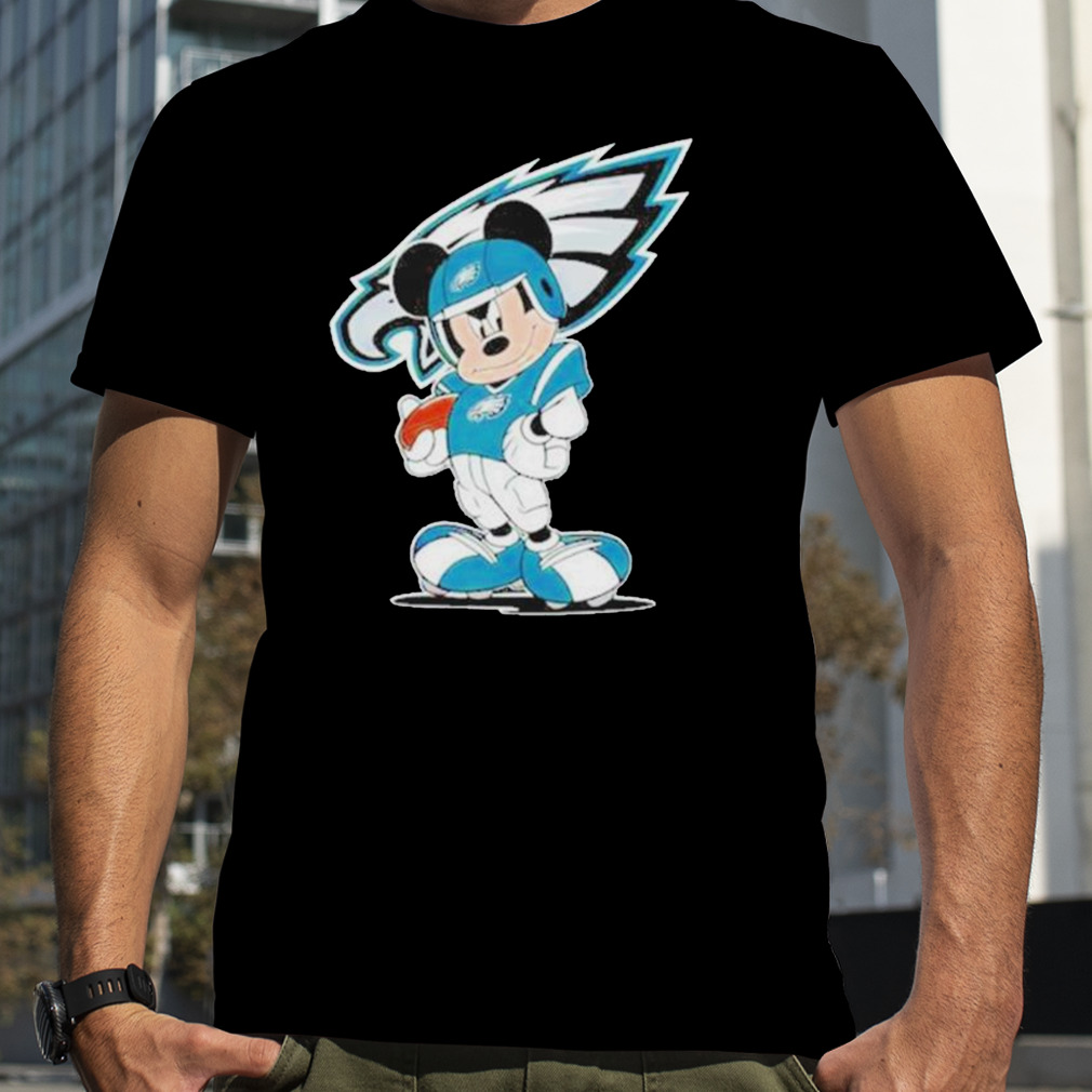 Philadelphia Eagles Nfl Mickey Mouse Player Cartoon 2023 Shirt