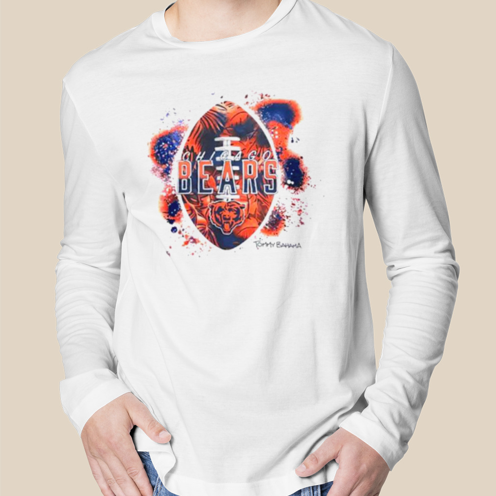 Official Chicago Bears Tommy Bahama Graffiti Touchdown T-Shirt