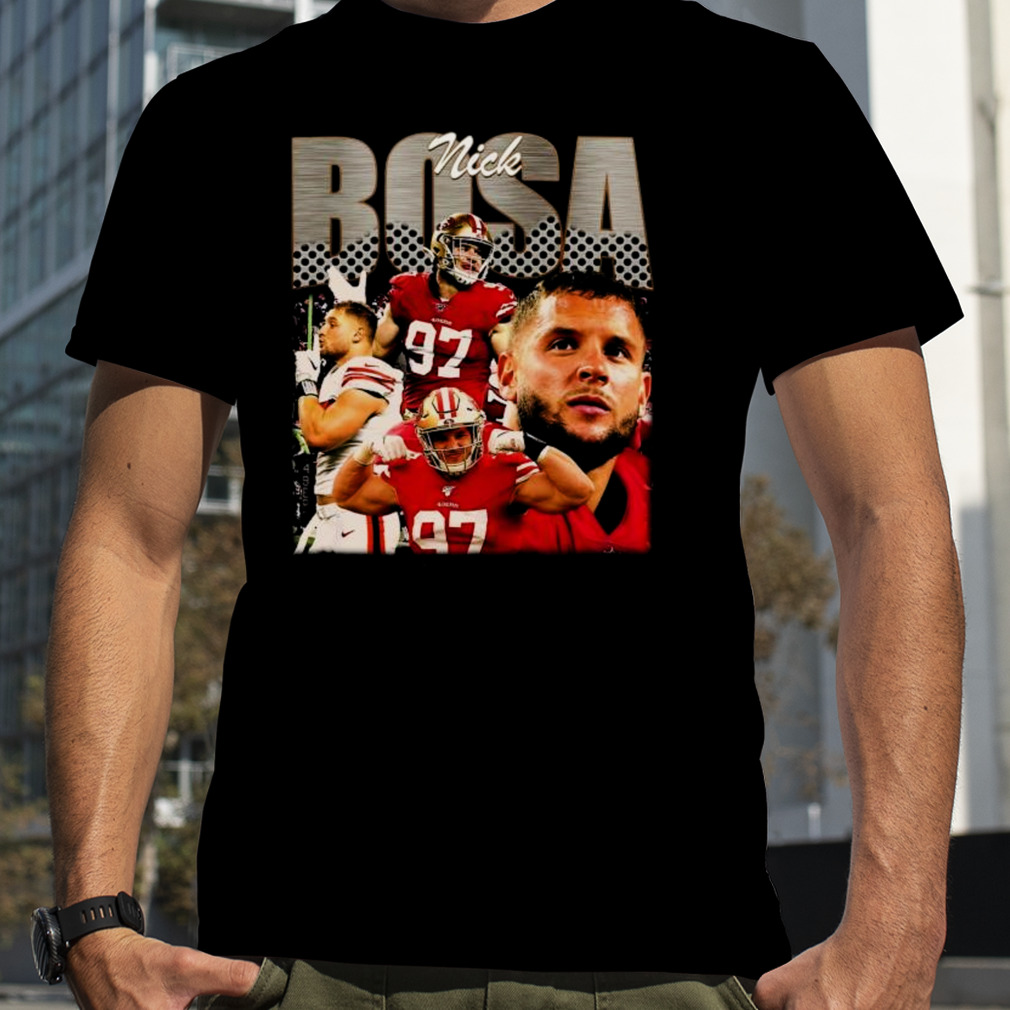 Nick Bosa San Francisco 49Ers Vintage 2023 Shirt - Peanutstee