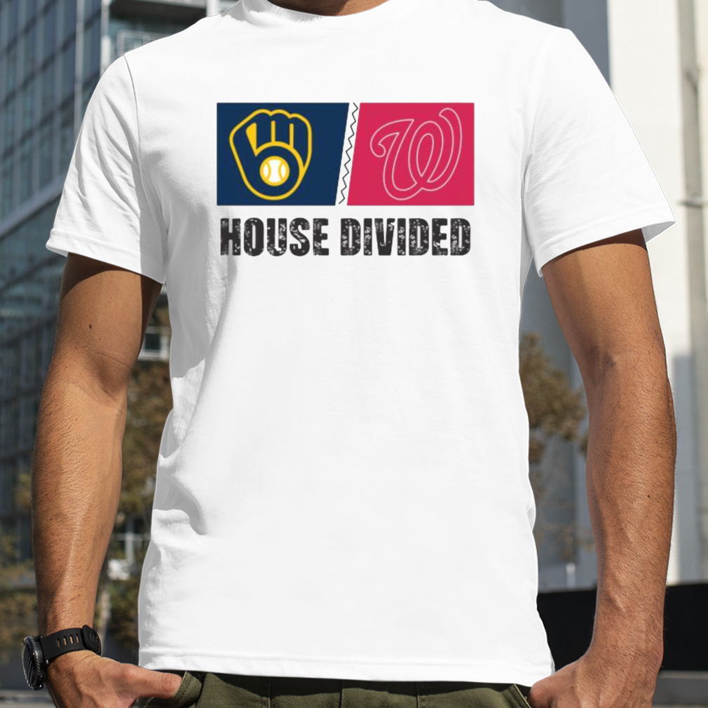Milwaukee Brewers vs Washington Nationals House Divided Shirt