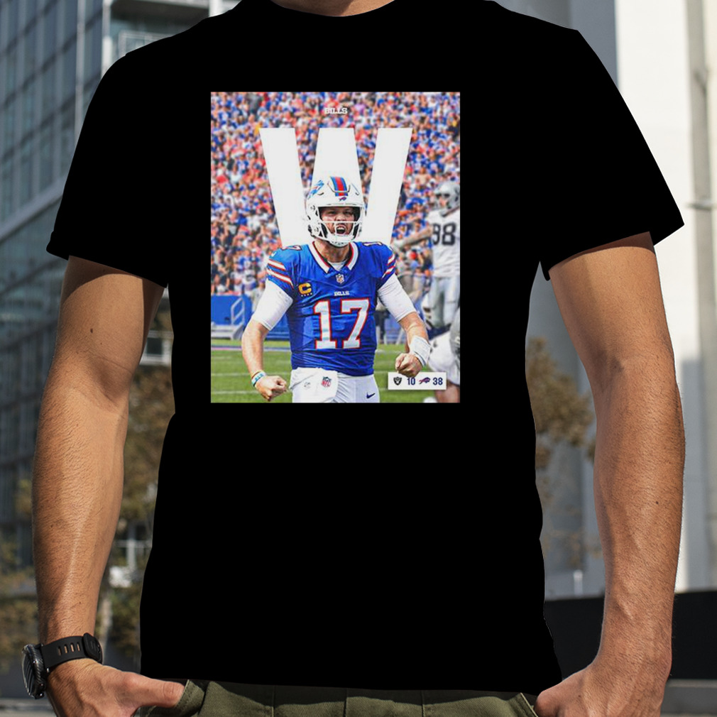 Buffalo Bills Big Wins Big Dubs Las Vegas Raiders vs Buffalo Bills With 38  Points Josh Allen MVP 3D T-Shirt - Binteez