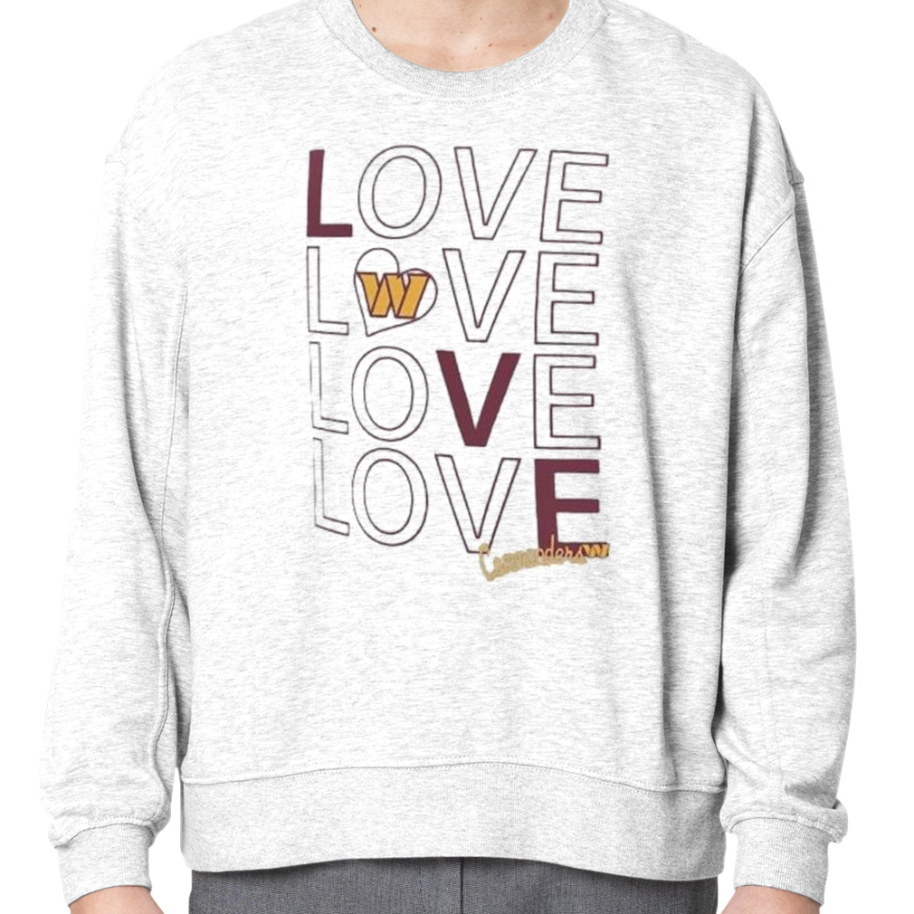 Official Washington Commanders G-III Love Graphic Shirt, hoodie