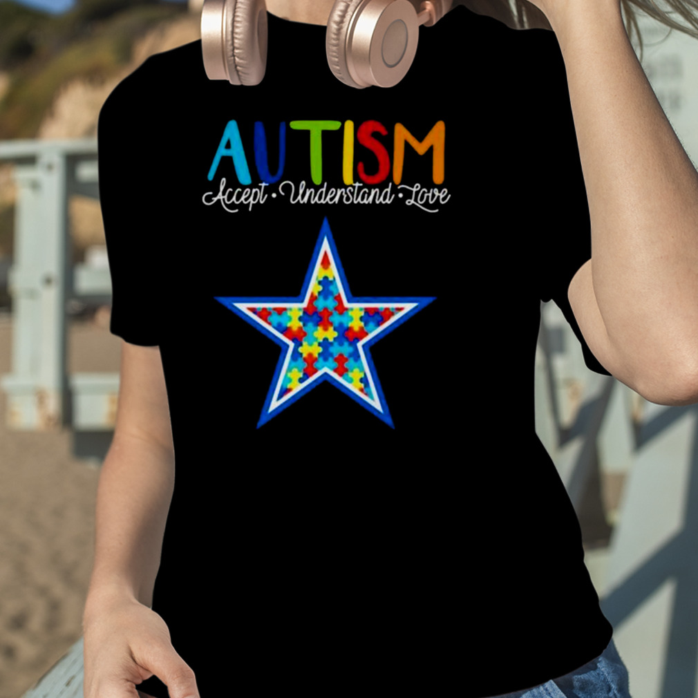 Dallas Cowboys autism awareness knowledge power shirt, hoodie