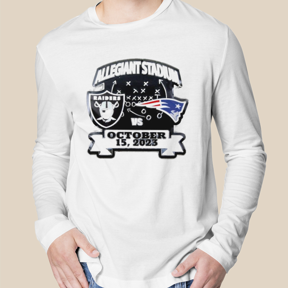 Las Vegas Raiders Vs New England Patriots Allegiant Stadium October 15 2023  Shirt