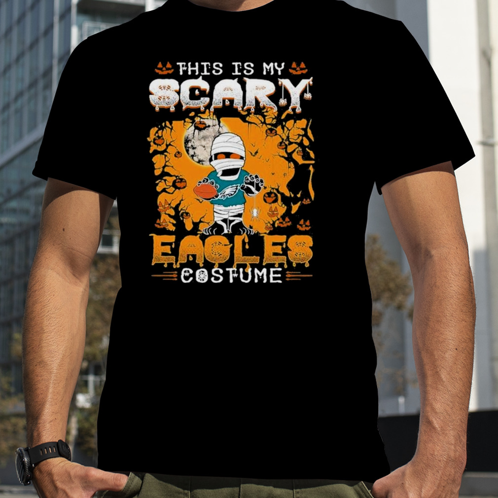 NFL Philadelphia Eagles Halloween This Is My Scary Costume T-Shirt