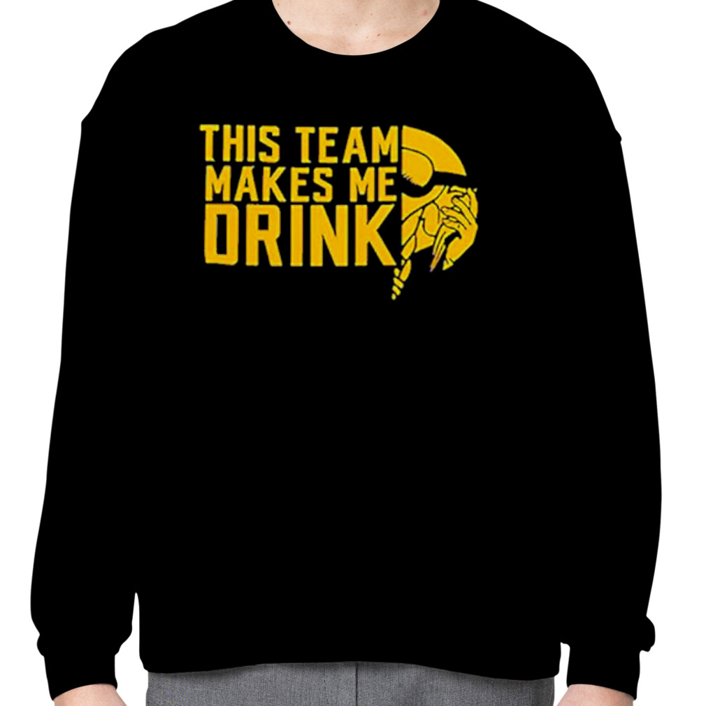 This Team Makes Me Drink Vikings Shirt, hoodie, sweater, long