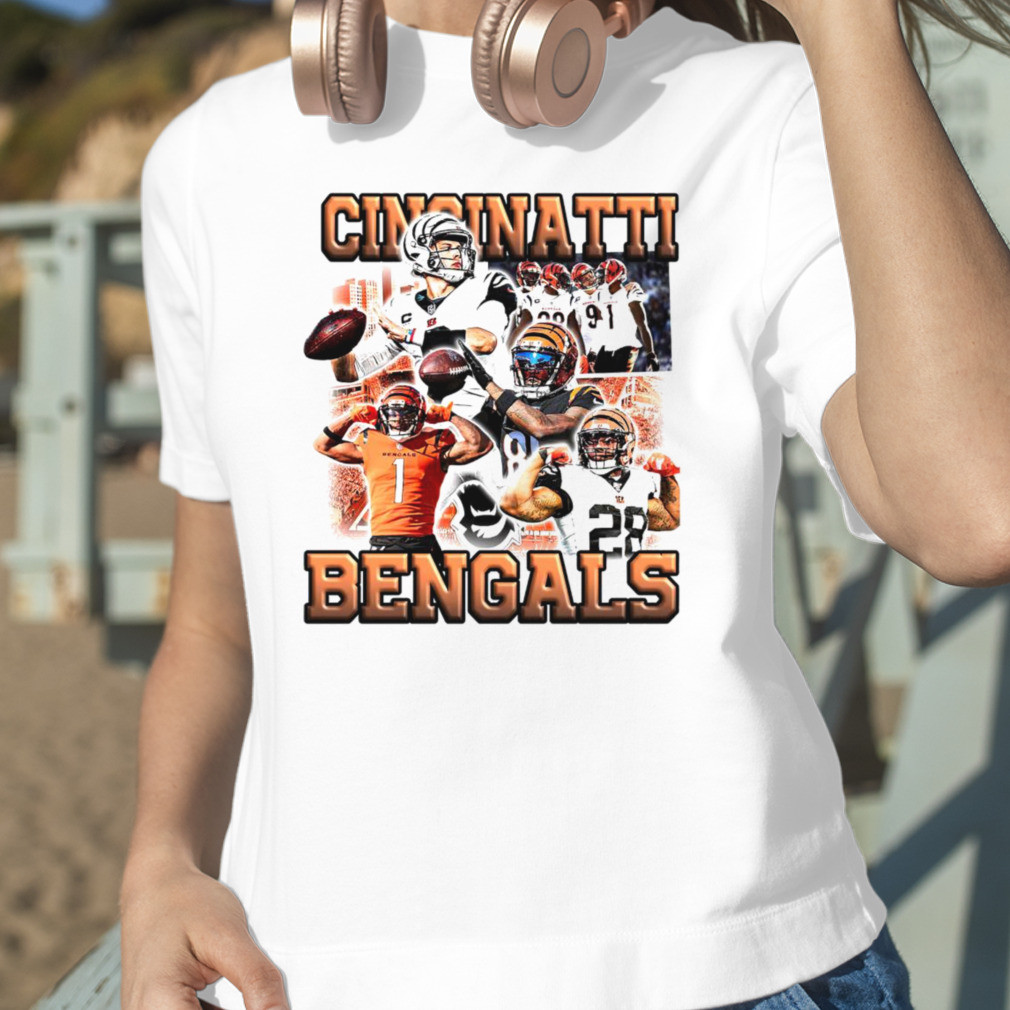 Cincinnati Bengals Team players retro shirt, hoodie, sweater, long