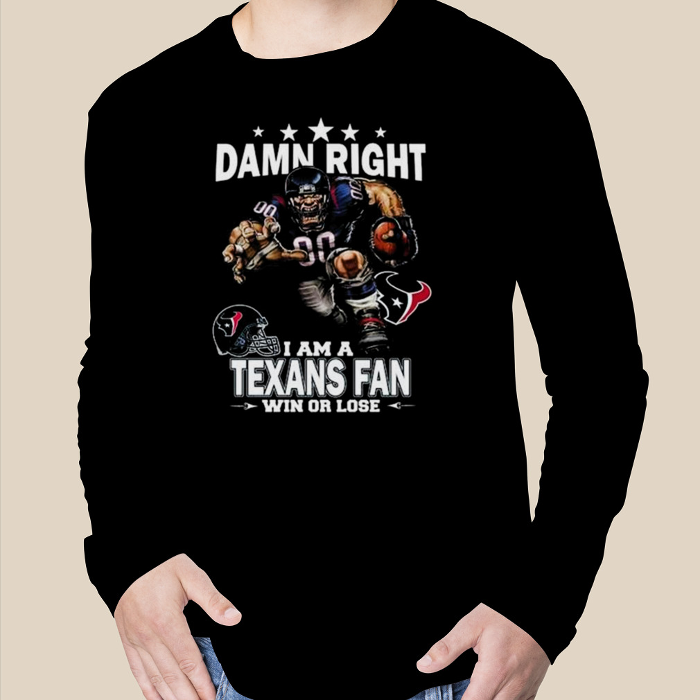 Damn Right I Am A Houston Texans Fan Win Or Lose Ornament - Teespix - Store  Fashion LLC