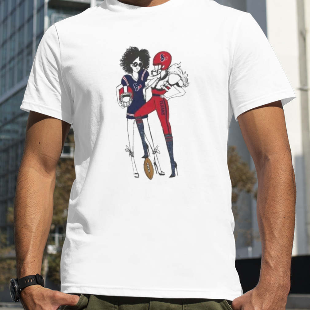 Houston Texans G-III 4Her By Carl Banks Heather Gray Football Girls T-Shirt
