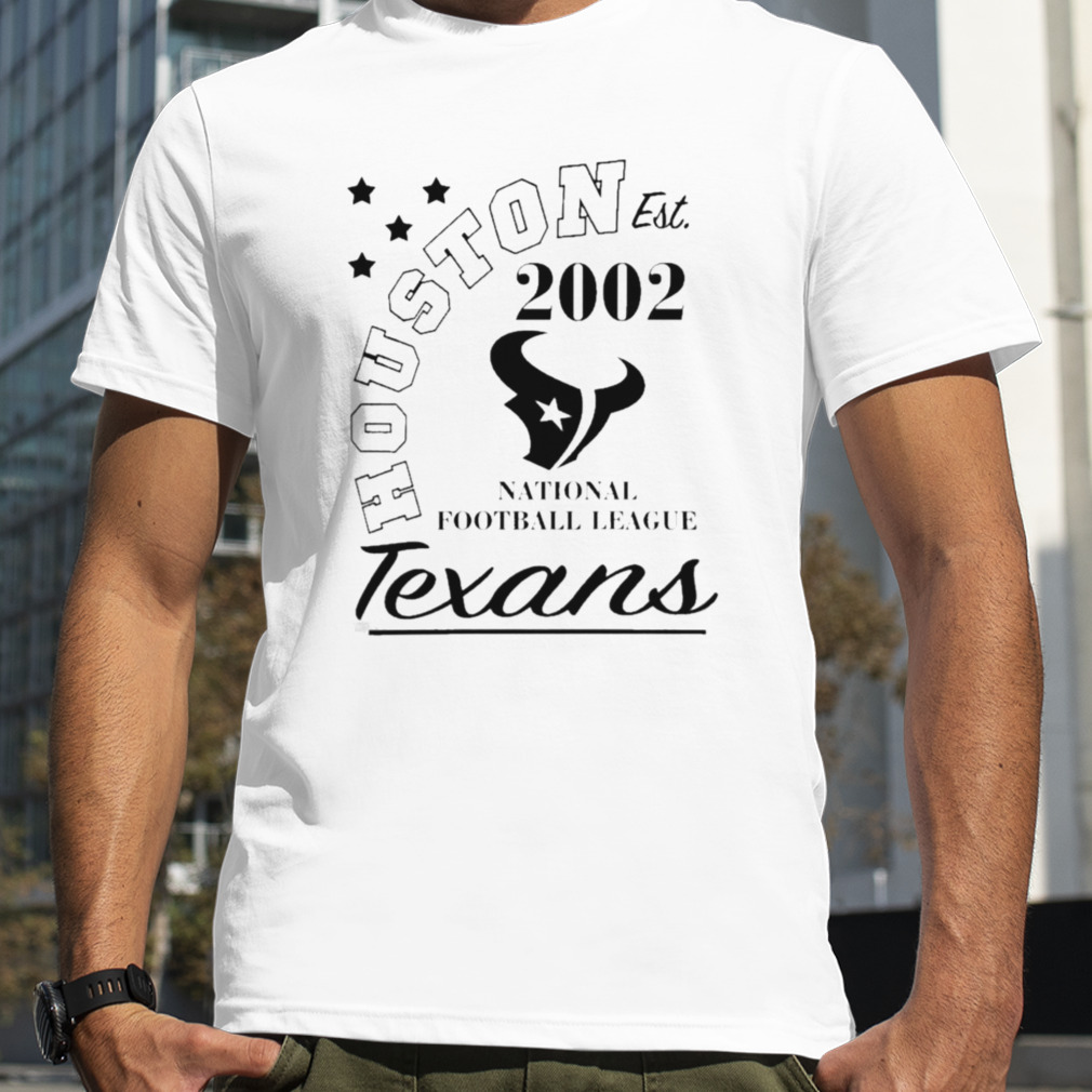 Houston texans starter white city arch team shirt