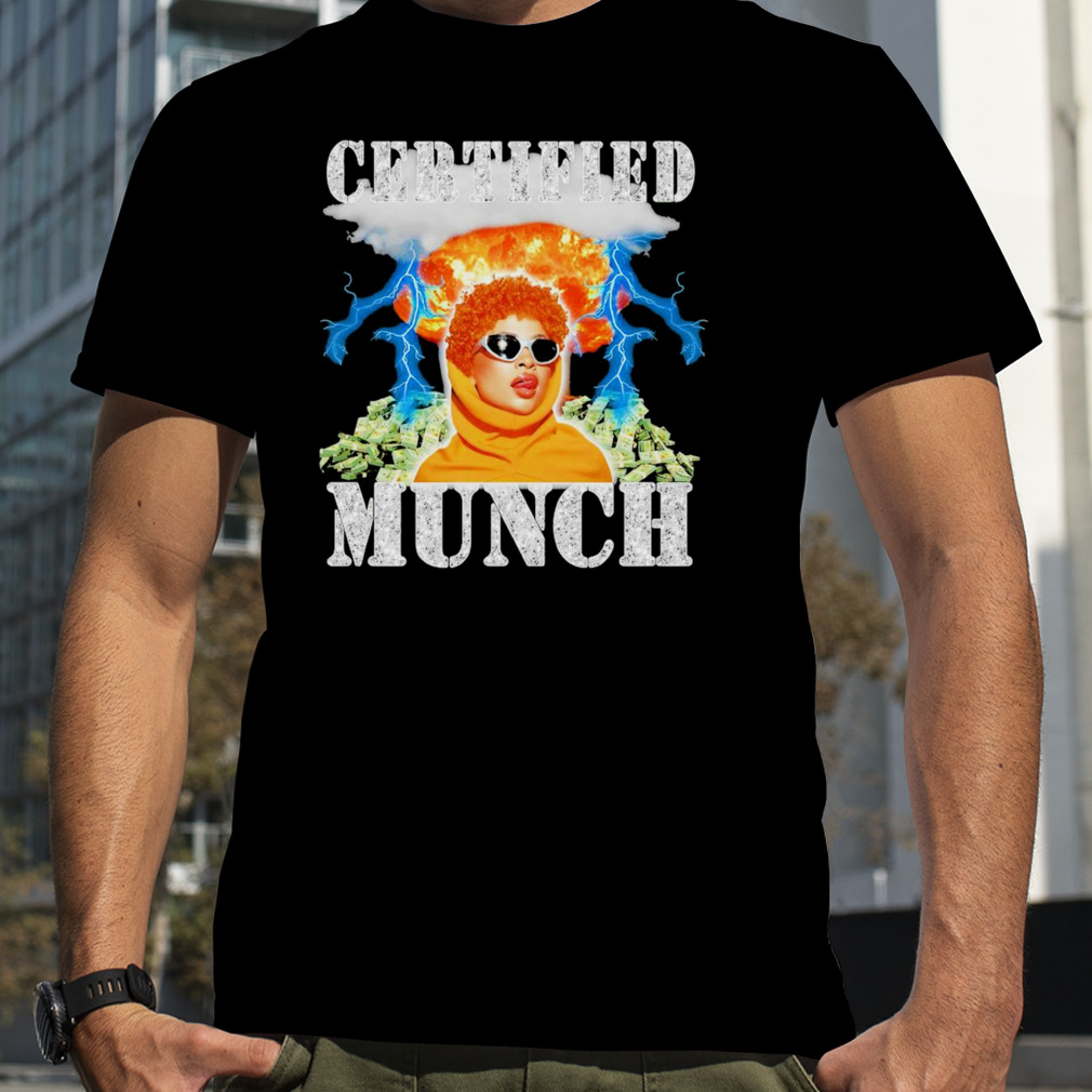Proud Munch Certified Munch ice spice meme shirt