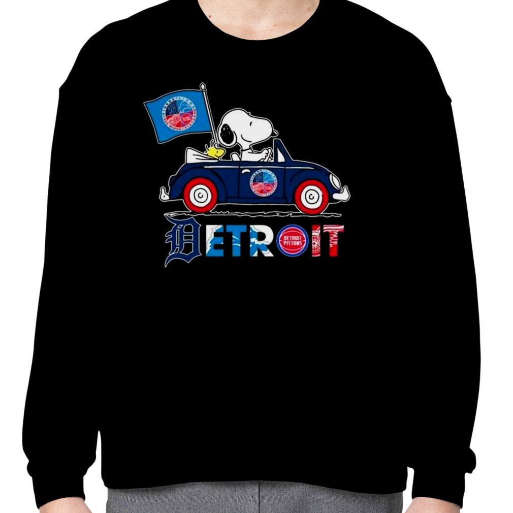 Detroit Lions Makes Me Drink Snoopy And Woodstock Shirt, hoodie