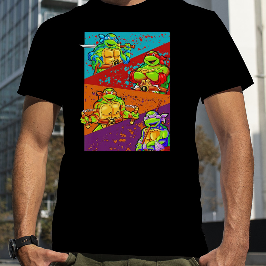 Teenage Mutant Ninja Turtles cartoon shirt