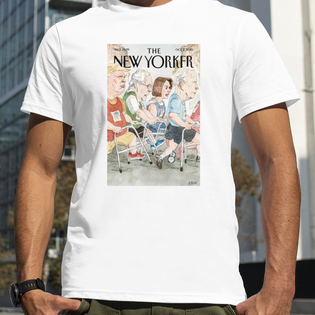 The New Yorker The Race For Office Oct 2 2023 T-shirt