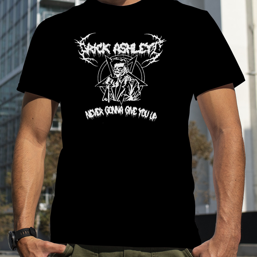 Punk Style Kylie Minogue Rick Astley Never Gonna Give You Up shirt