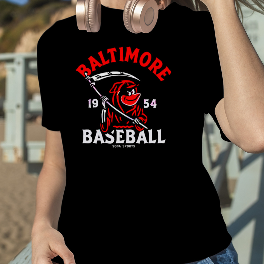 Baltimore Orioles Reaper Baseball 1954 Shirt - Peanutstee