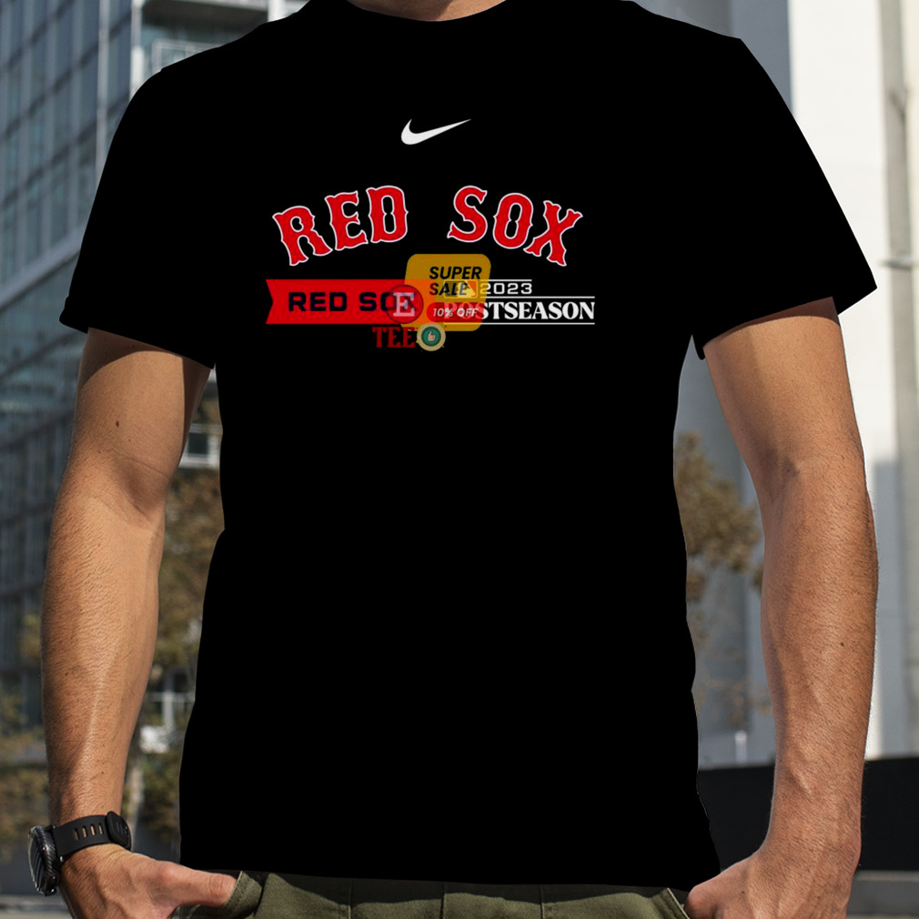 Boston Red Sox Nike 2023 Postseason Shirt - Peanutstee