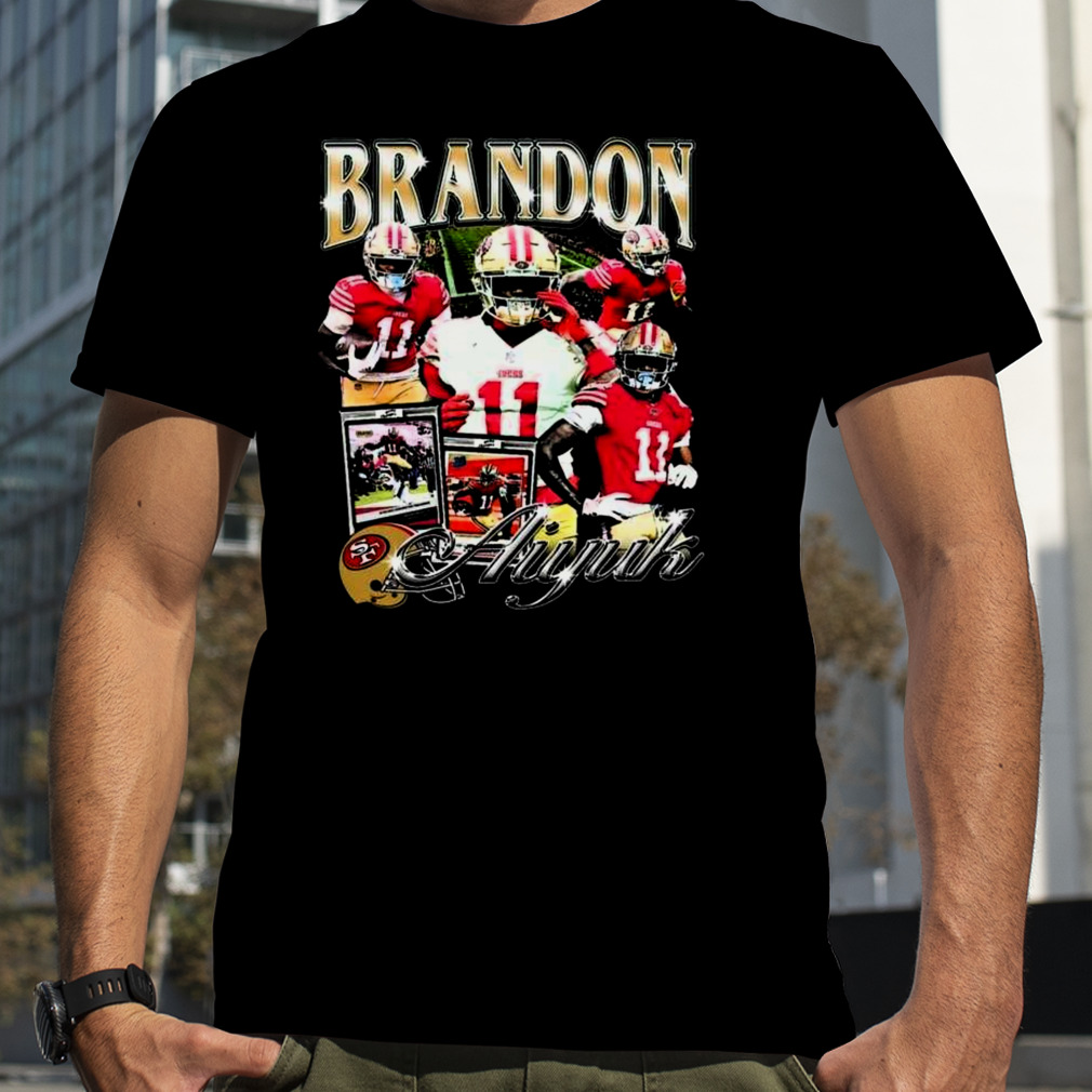 Brandon Aiyuk San Francisco 49Ers Style 90S Football Vintage Shirt -  Peanutstee