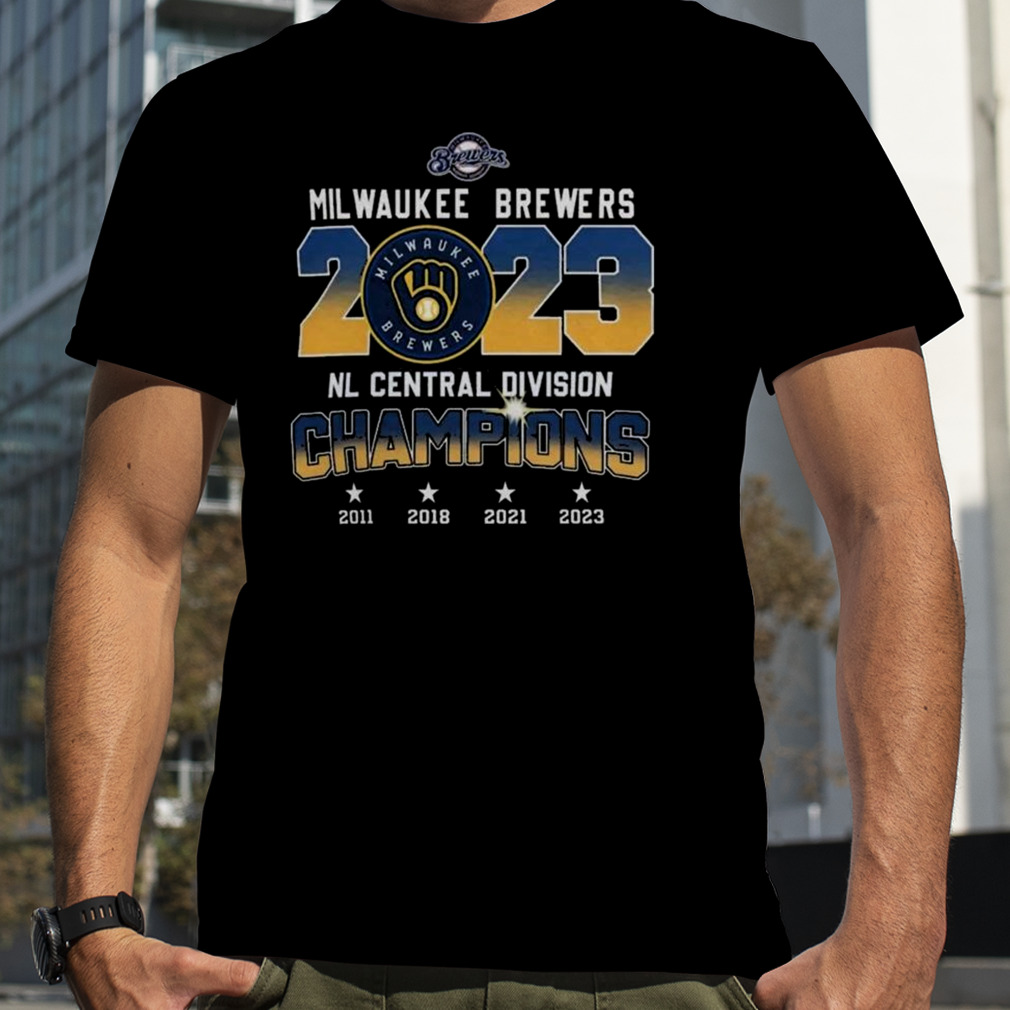 Milwaukee Brewers 2018 Nl Central Division Champions T-Shirt - TeeNavi