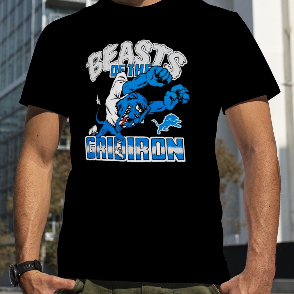 Unisex Homage Charcoal Detroit Lions Monsters of the Gridiron