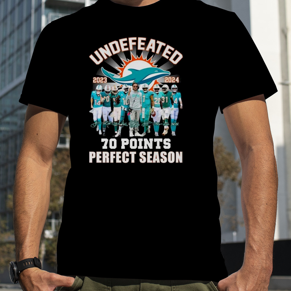 Miami Dolphins the perfect season shirt - T Shirt Classic