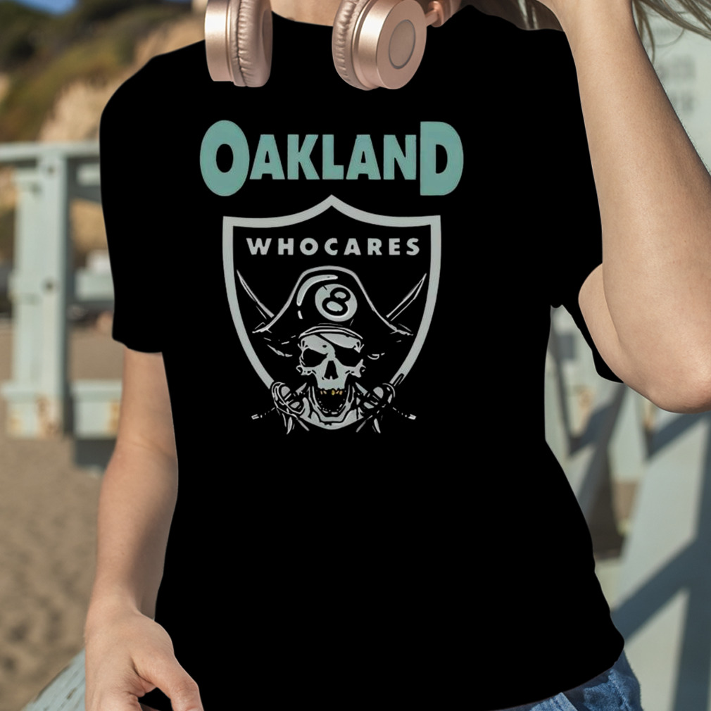 Oakland Who Care Pirate T-Shirt