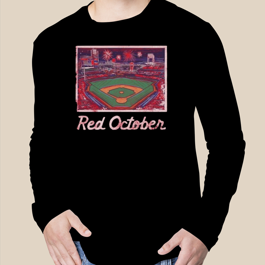 Philadelphia Phillies Red October Stadium 2023 T Shirt