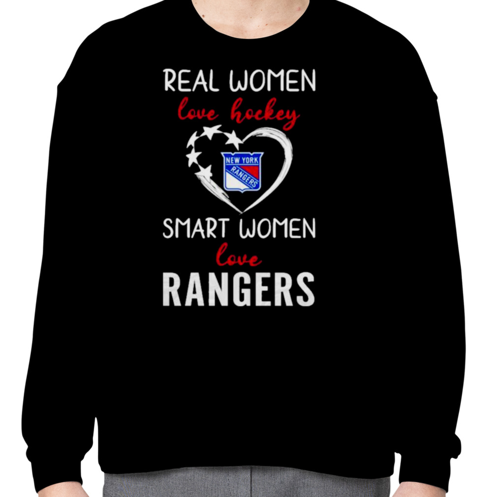 Real Women love Hockey Smart Women love New York Rangers 2023 Shirt,  hoodie, longsleeve, sweatshirt, v-neck tee