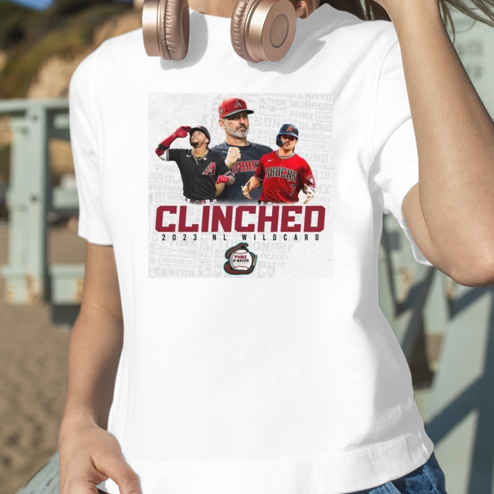 Arizona Diamondbacks Clinched 2023 Nl Wildcard T Shirt