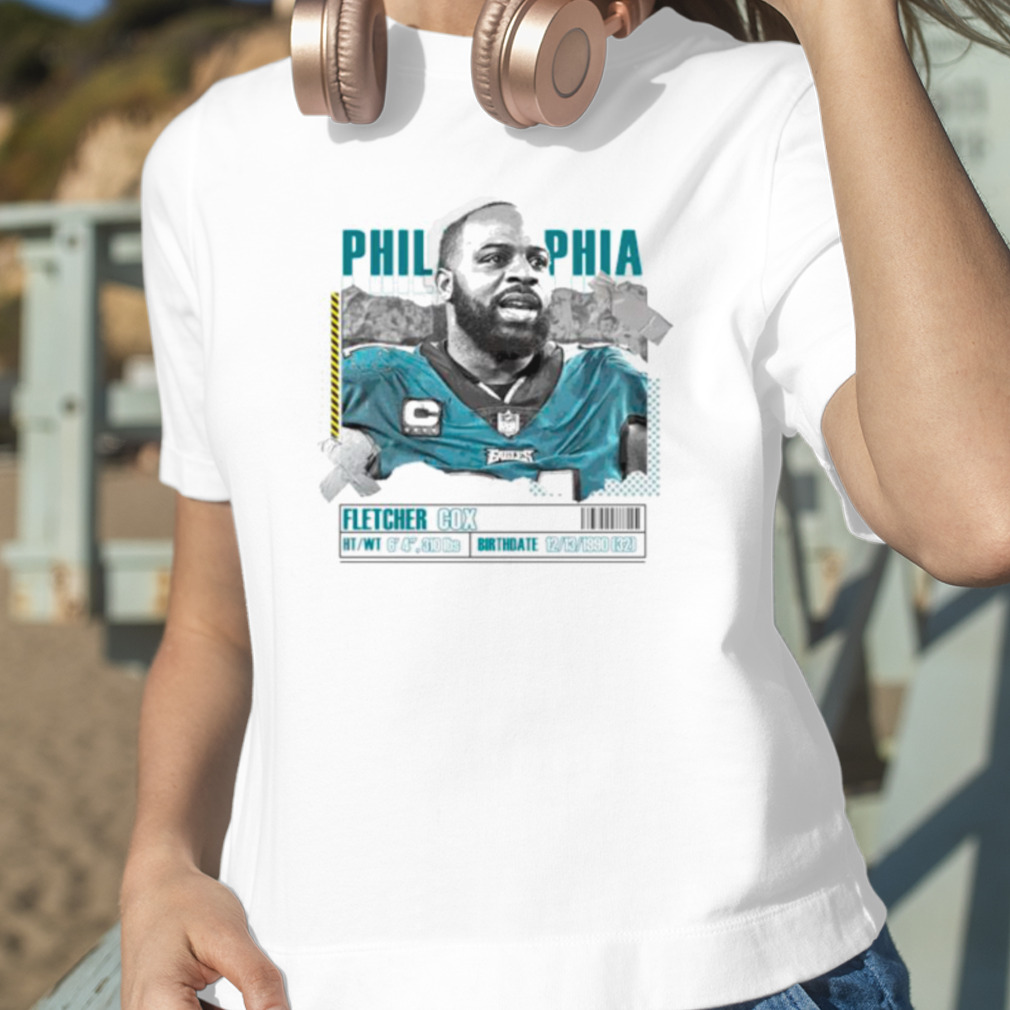 Official fletcher cox football paper poster eagles shirt, hoodie, tank top,  sweater and long sleeve t-shirt