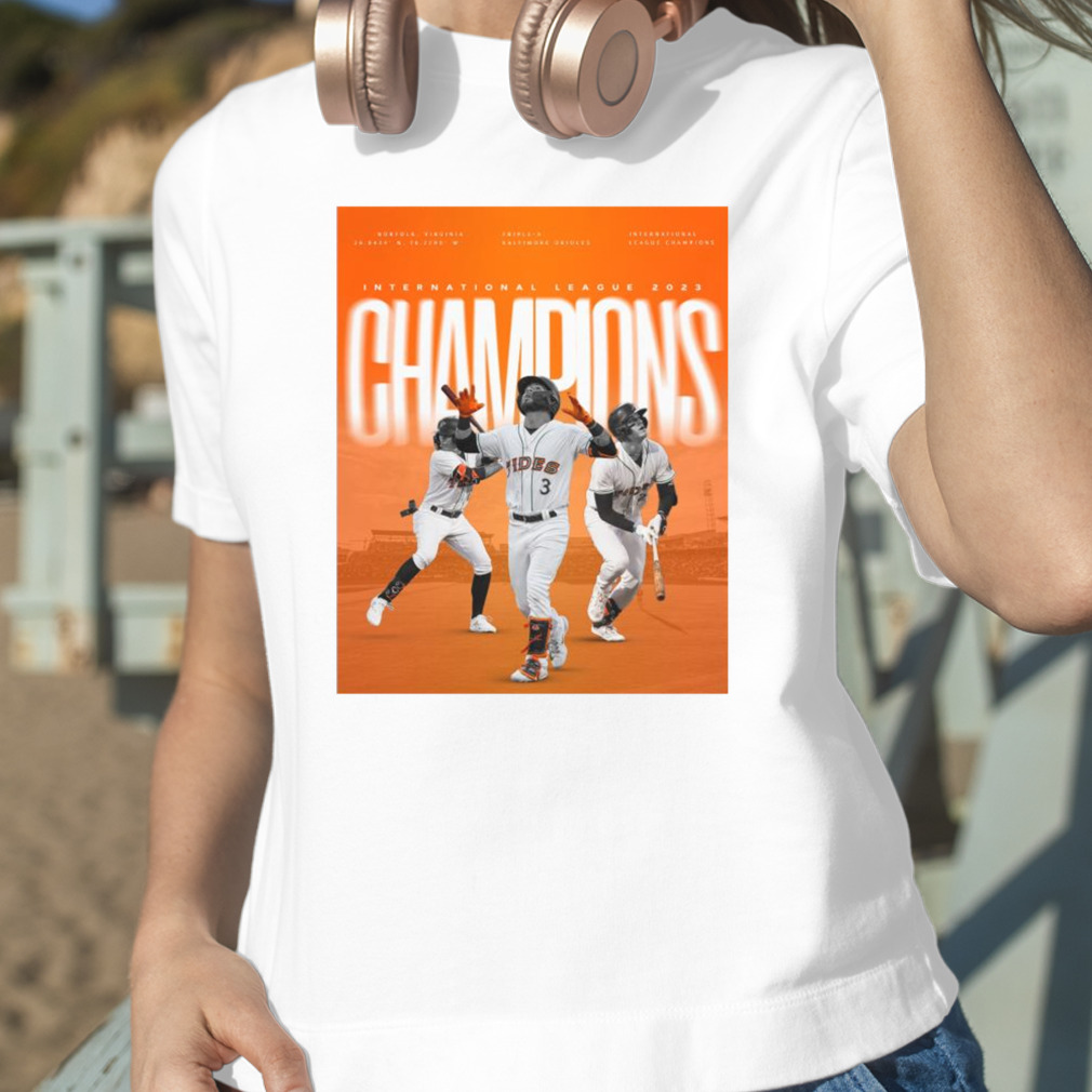 Norfolk Tides International League Championship T-Shirt 