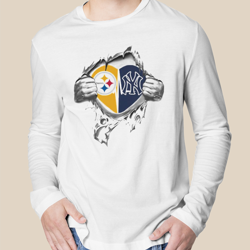 New York Yankees Pittsburgh Steelers T-Shirts, Hoodies