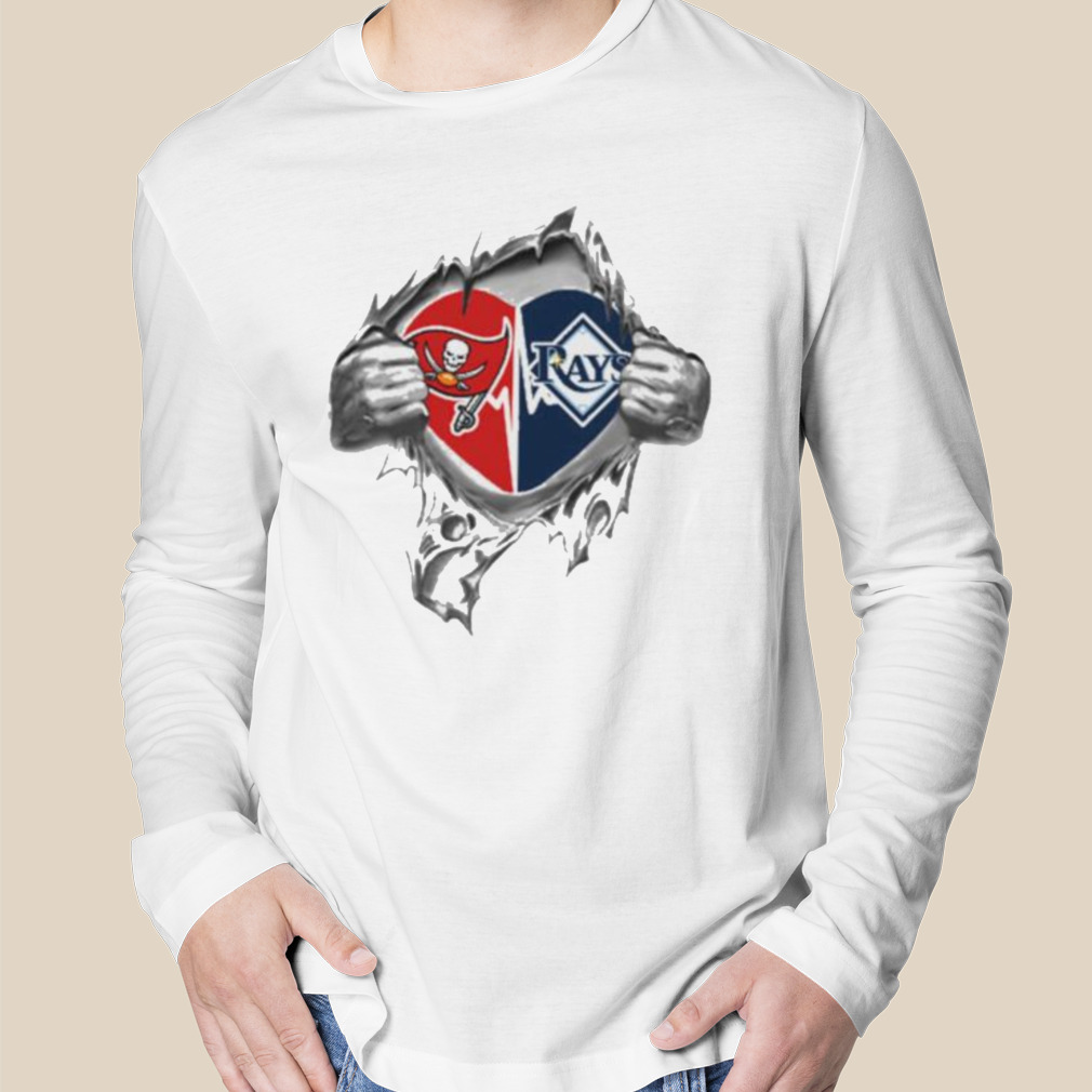 Blood Inside Me Tampa Bay Buccaneers And Tampa Bay Rays 2023 Shirt