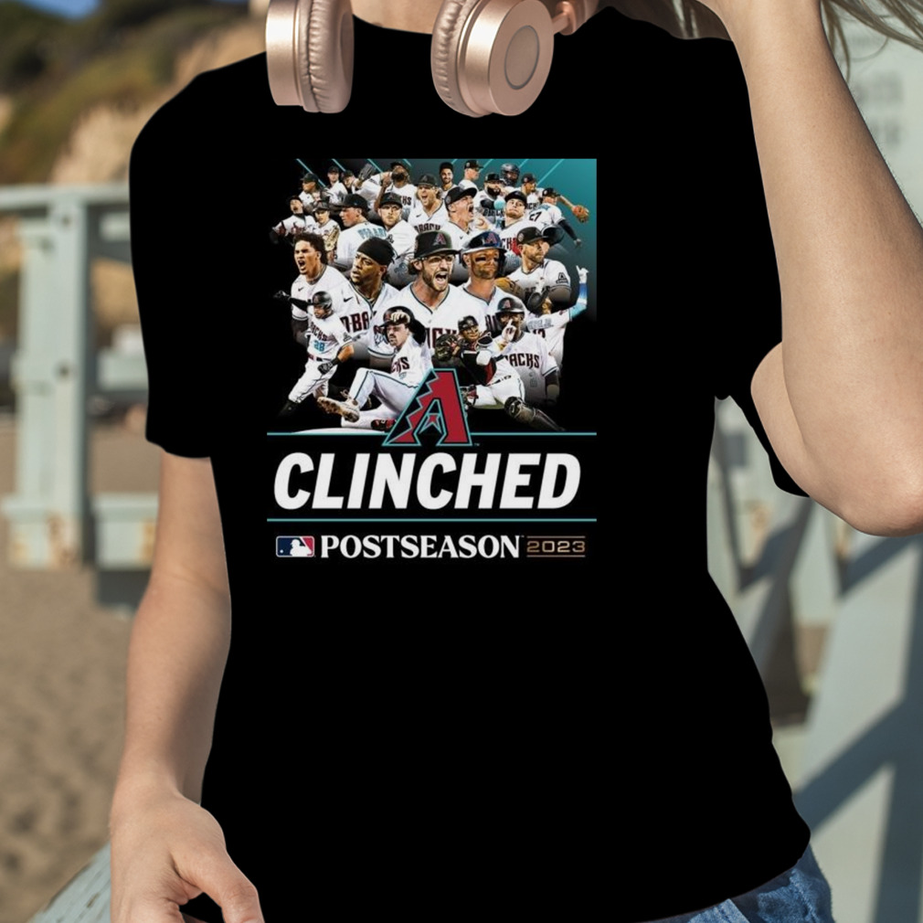 Congrats Arizona Diamondbacks Clinched Postseason 2023 MLB Shirt -  Guineashirt Premium ™ LLC