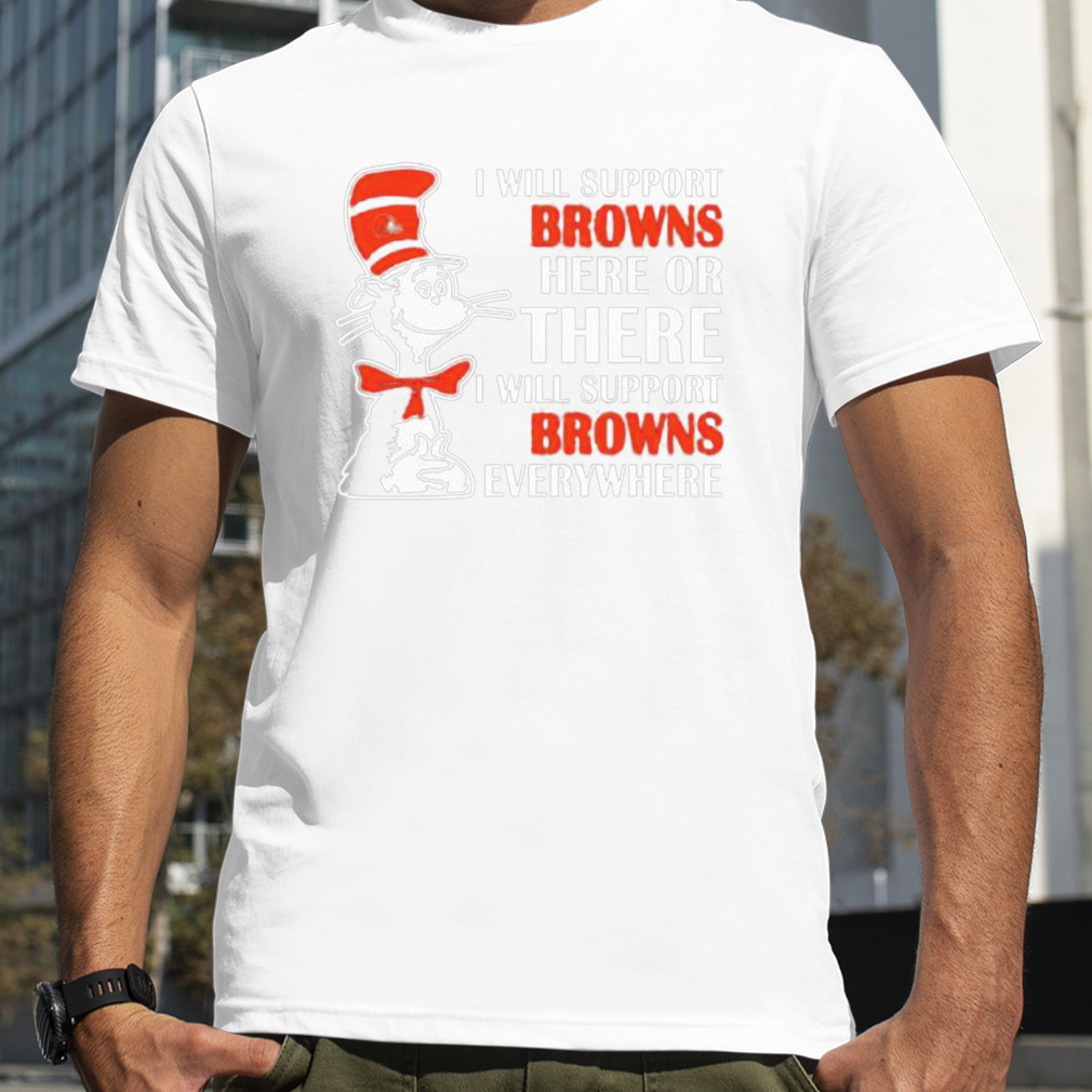 Dr Seuss I Will Support Cleveland Browns Here Or There I Will