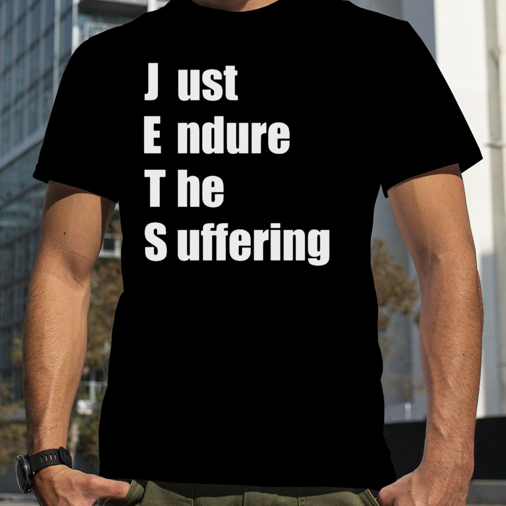 : Jets Shirt Just Endure The Suffering Tshirt : Clothing, Shoes &  Jewelry