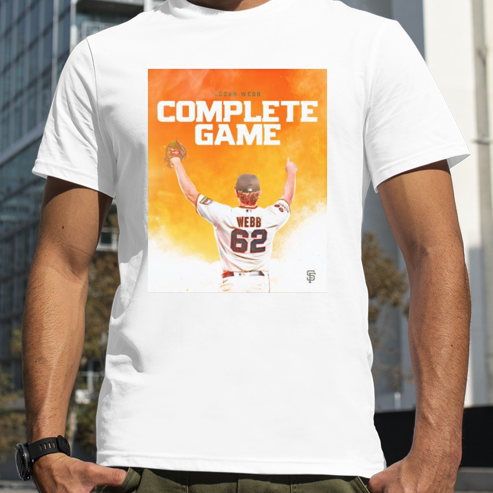 Logan Webb San Francisco Giants complete game shirt, hoodie