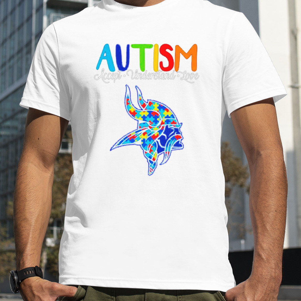 Autism Minnesota Vikings Clothing T-Shirt - TeeNavi