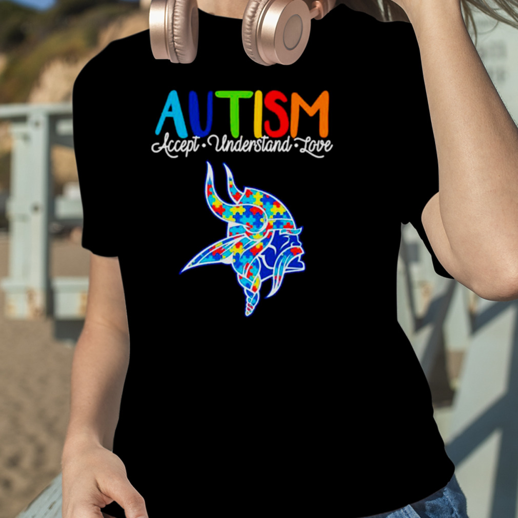 Autism Minnesota Vikings Clothing T-Shirt - TeeNavi