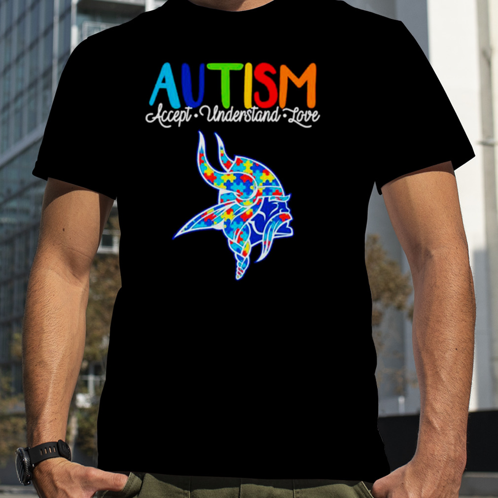 Autism Minnesota Vikings Clothing T-Shirt - TeeNavi