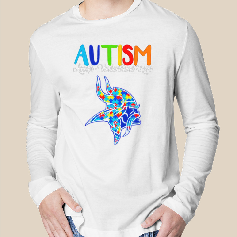 Autism Minnesota Vikings Clothing T-Shirt - TeeNavi