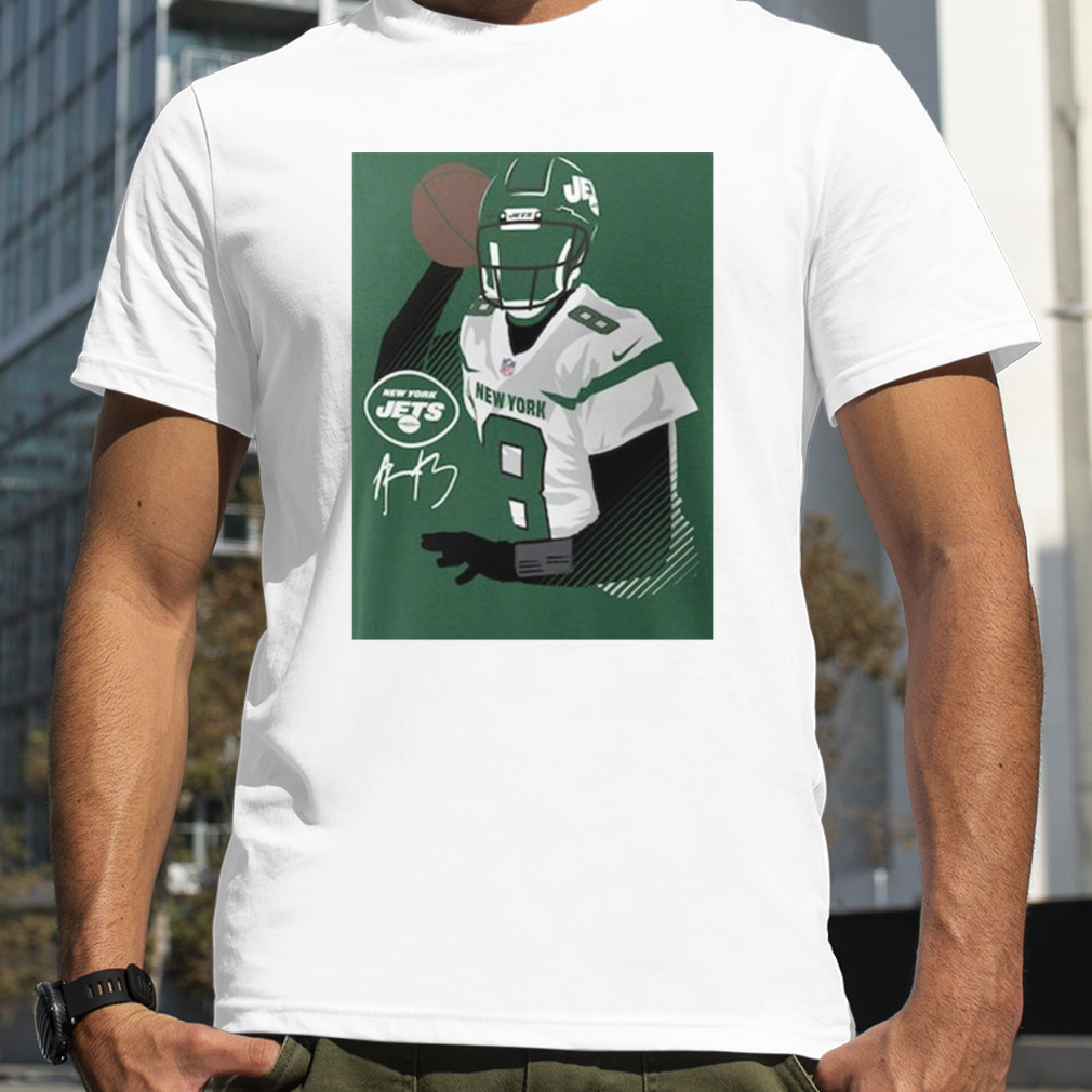 Nike Men's New York Jets Aaron Rodgers Green T-Shirt