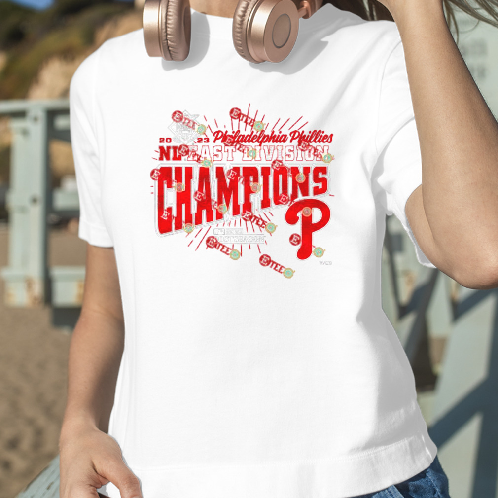 Philadelphia Phillies 2023 NL East Division Champions shirt - Guineashirt  Premium ™ LLC