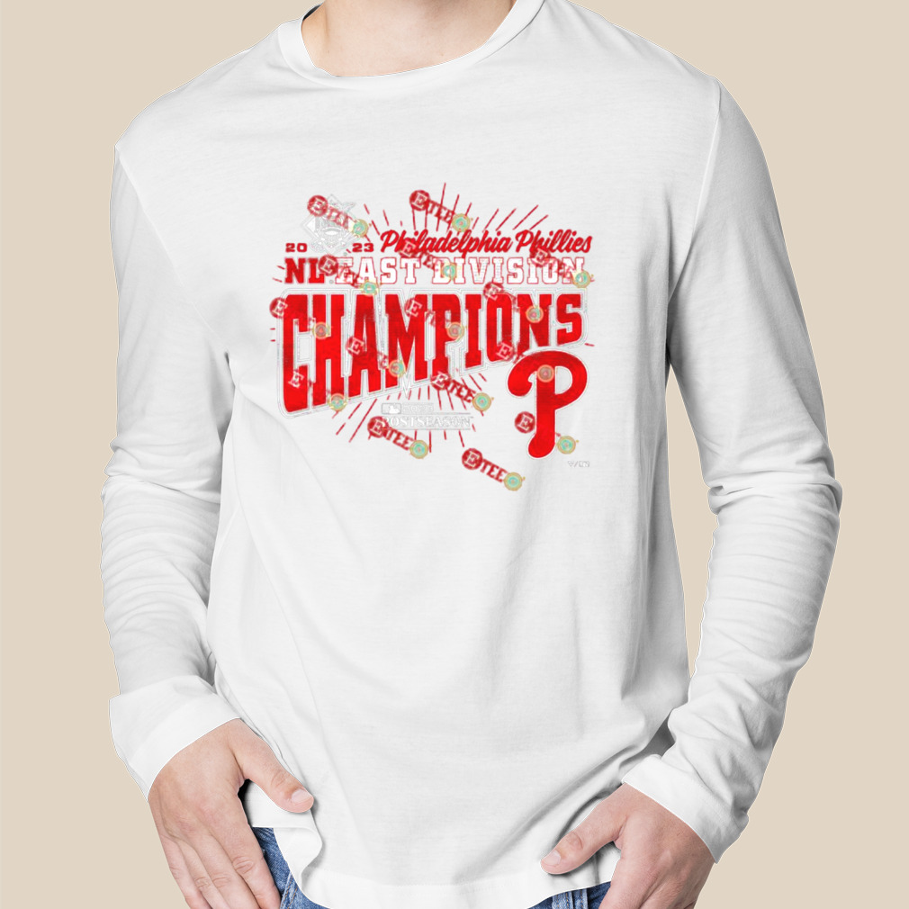 Philadelphia Phillies 2023 NL East Division Champions shirt - Guineashirt  Premium ™ LLC