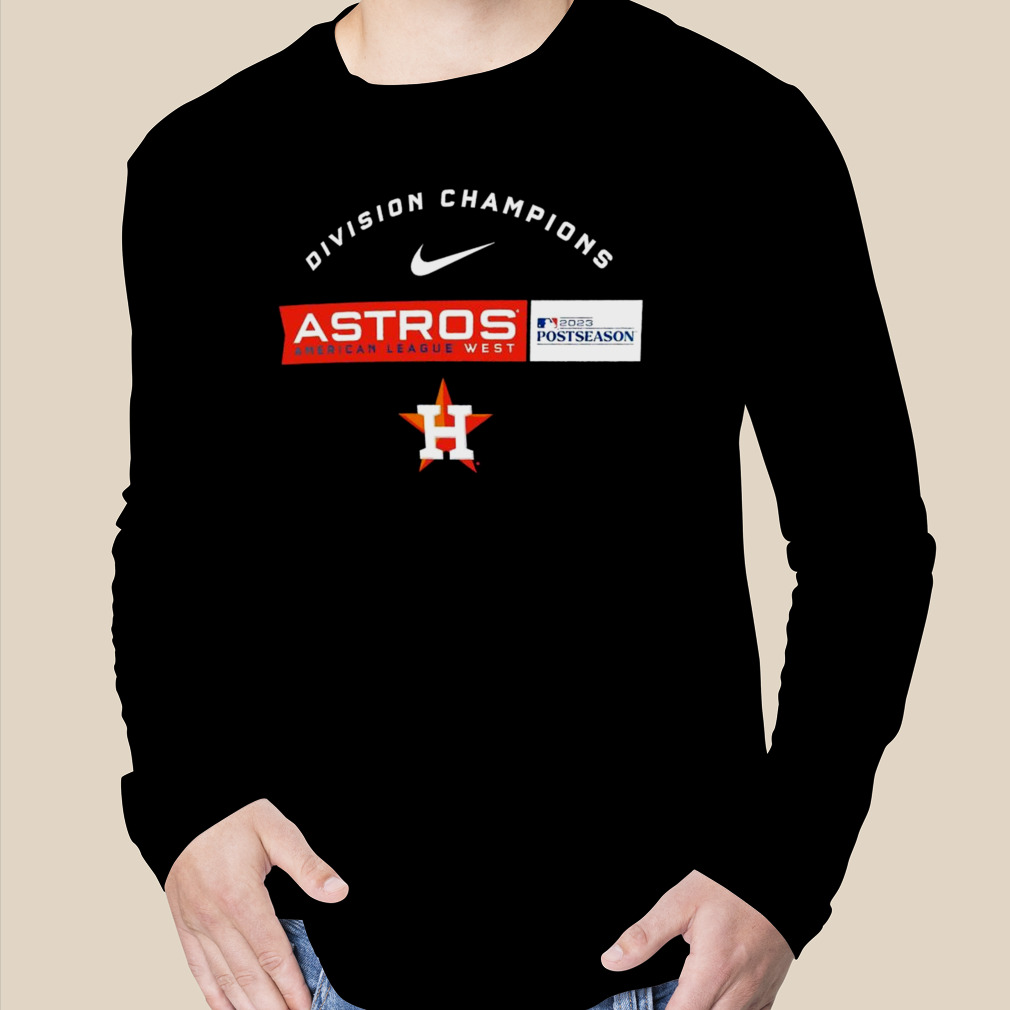 Houston Astros Nike 2023 Al West Division Champions T-shirt